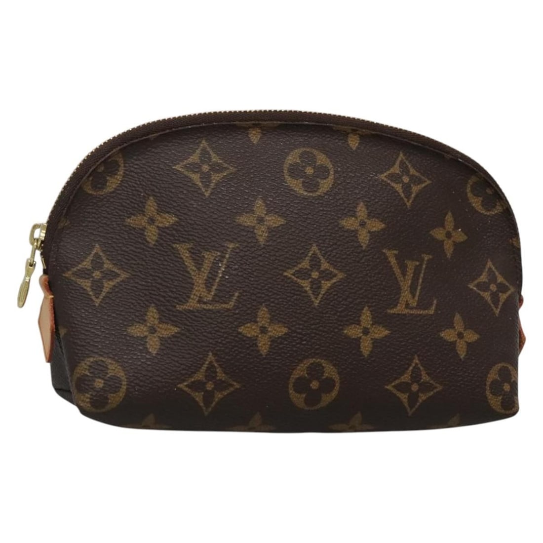 Louis Vuitton M47515 Monogram Canvas Cosmetic Pouch PM Spain: Louis Vuitton M47515 Monogram Canvas Cosmetic Pouch PM Spain Louis Vuitton Cosmetic Pouch in Monogram Canvas, style M47515, made in Spain. This women's pouch features the classic Monogram exterior and