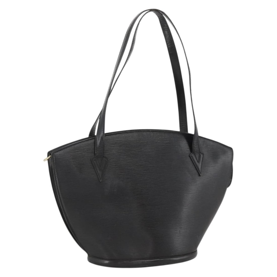 Louis Vuitton M52272 Saint Jacques Epi Leather Shoulder Bag Black: Louis Vuitton M52272 Saint Jacques Epi Leather Shoulder Bag Black Louis Vuitton Epi Saint Jacques shopping shoulder bag in black Epi leather, made in France. This women's shoulder bag features a strap