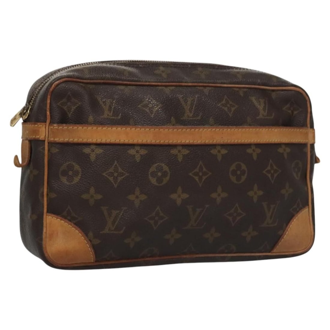 Louis Vuitton Compiegne 28 Monogram Canvas Clutch Bag M51845: Louis Vuitton Compiegne 28 Monogram Canvas Clutch Bag M51845 This is a Louis Vuitton Compiegne 28 clutch bag crafted from the brand's signature monogram canvas. Designed for women, this clutch feature