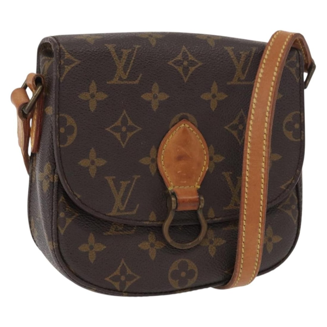 Louis Vuitton Saint Cloud PM Monogram Canvas Shoulder Bag M51244: Louis Vuitton Saint Cloud PM Monogram Canvas Shoulder Bag M51244 Louis Vuitton Saint Cloud PM shoulder bag in Monogram Canvas with the classic Monogram colorway. Made in France, this bag is identified