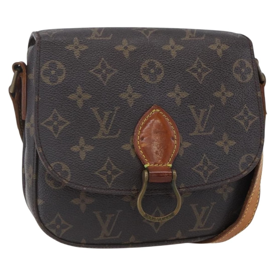 LOUIS VUITTON Monogram Saint Cloud MM Shoulder Bag M51243 Auth: LOUIS VUITTON Monogram Saint Cloud MM Shoulder Bag M51243 Auth The LOUIS VUITTON Monogram Saint Cloud MM Shoulder Bag is a stylish accessory crafted from durable Monogram Canvas, embodying timeless el