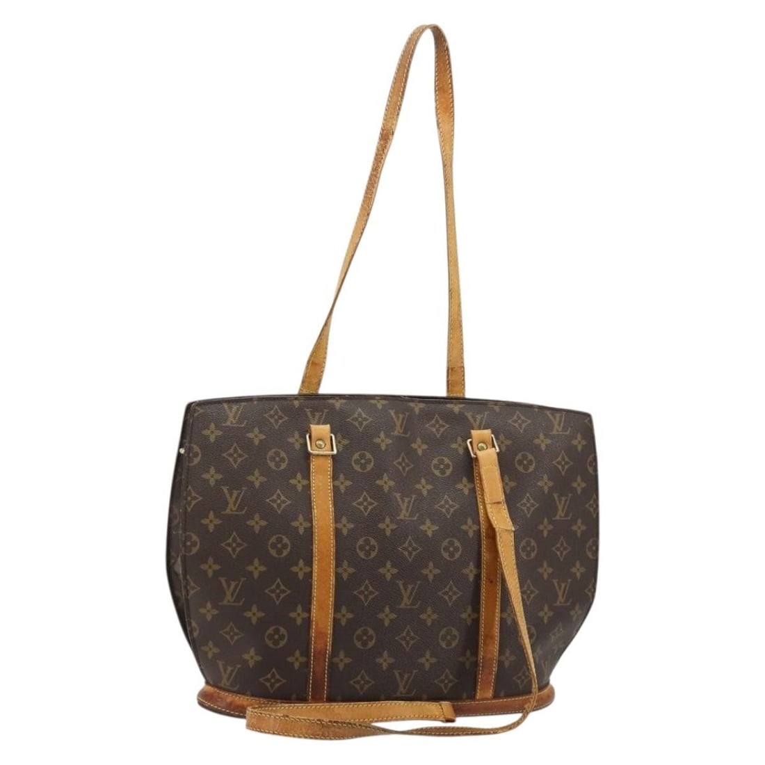 Louis Vuitton Babylone Monogram Canvas Tote Bag M51102 France: Louis Vuitton Babylone Monogram Canvas Tote Bag M51102 France This is a Louis Vuitton Monogram Babylone tote bag, model M51102. Crafted from signature monogram canvas, this women's tote features a spa