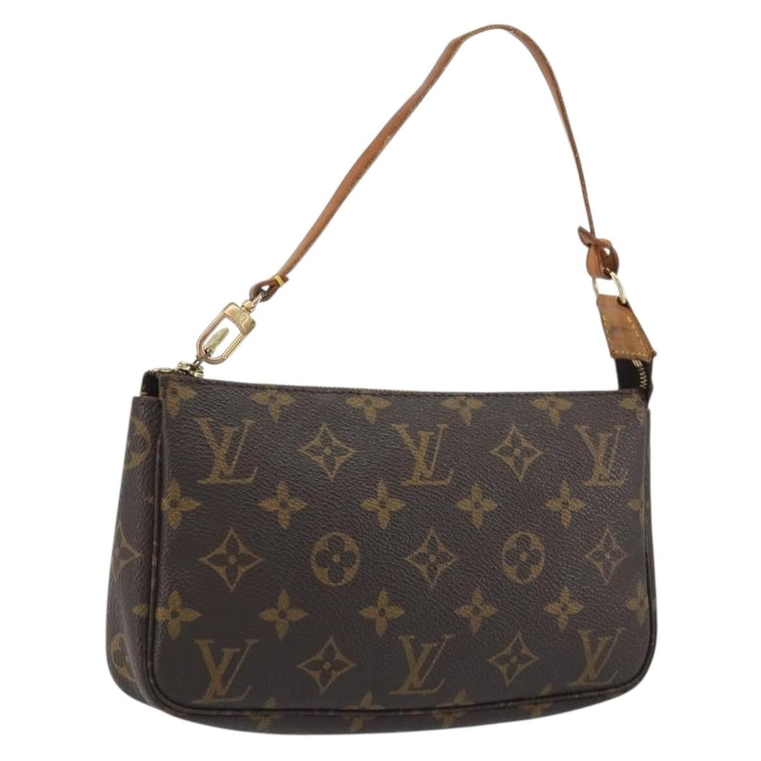 Louis Vuitton M51980 Monogram Canvas Accessory Pouch France: Louis Vuitton M51980 Monogram Canvas Accessory Pouch France Louis Vuitton Monogram Pochette Accessoires pouch in Monogram Canvas, made in France. This accessory pouch features the classic Monogram col