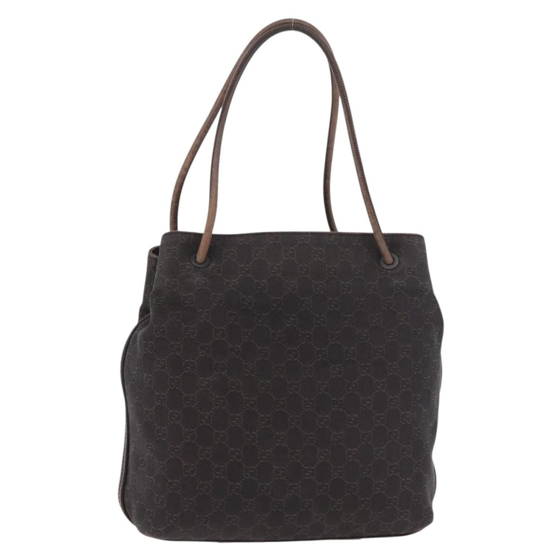 Gucci Brown GG Canvas Women Shoulder Bag 101341 Italy: Gucci Brown GG Canvas Women Shoulder Bag 101341 Italy This GUCCI GG Canvas Shoulder Bag features a brown GG canvas exterior and is designed for women. The bag measures approximately 29 cm in width, 31