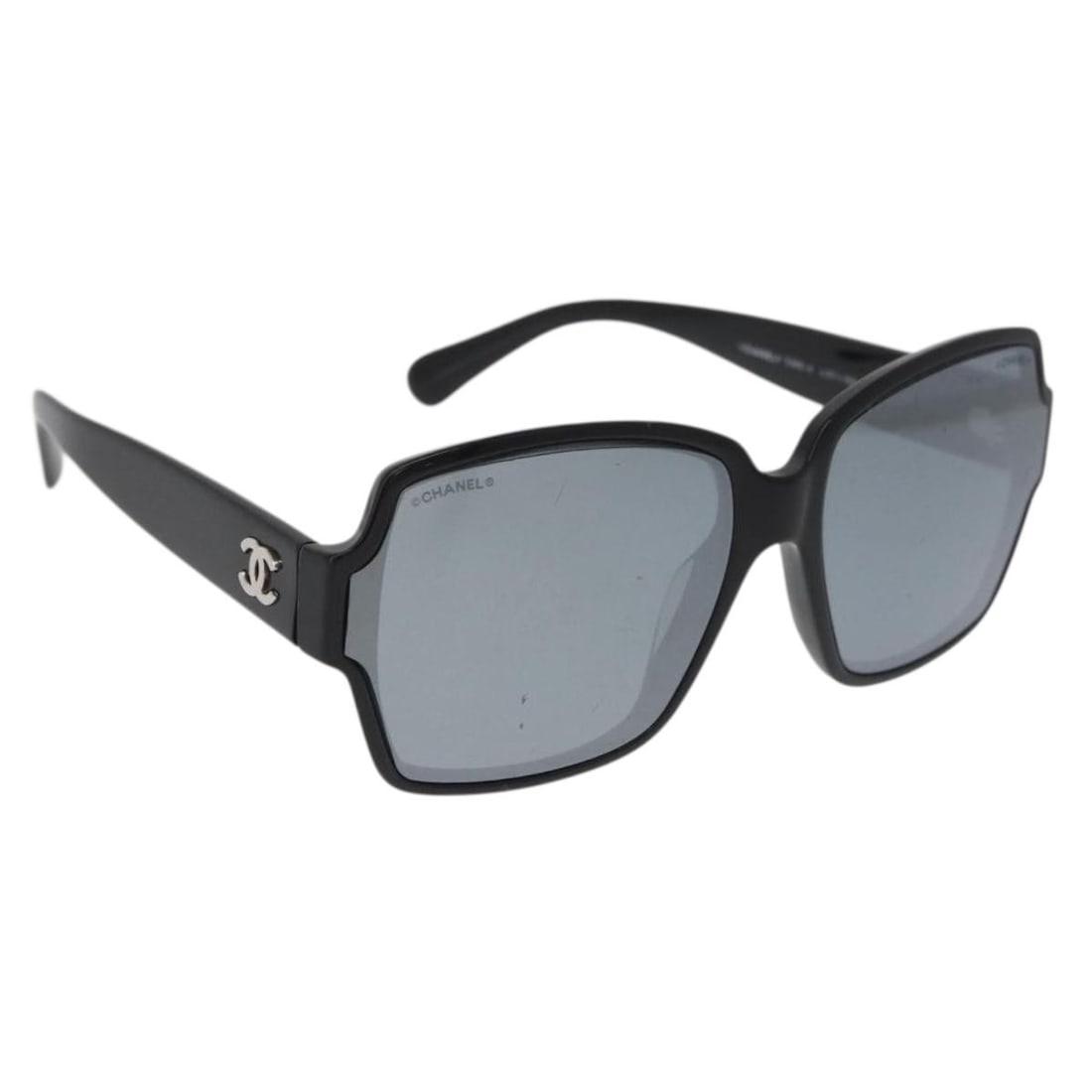 CHANEL 5385-A Black Plastic Sunglasses Women Italy: CHANEL 5385-A Black Plastic Sunglasses Women Italy These CHANEL COCO Mark sunglasses feature a classic black plastic frame in style 5385-A. Designed for women, they are made in Italy and come without 