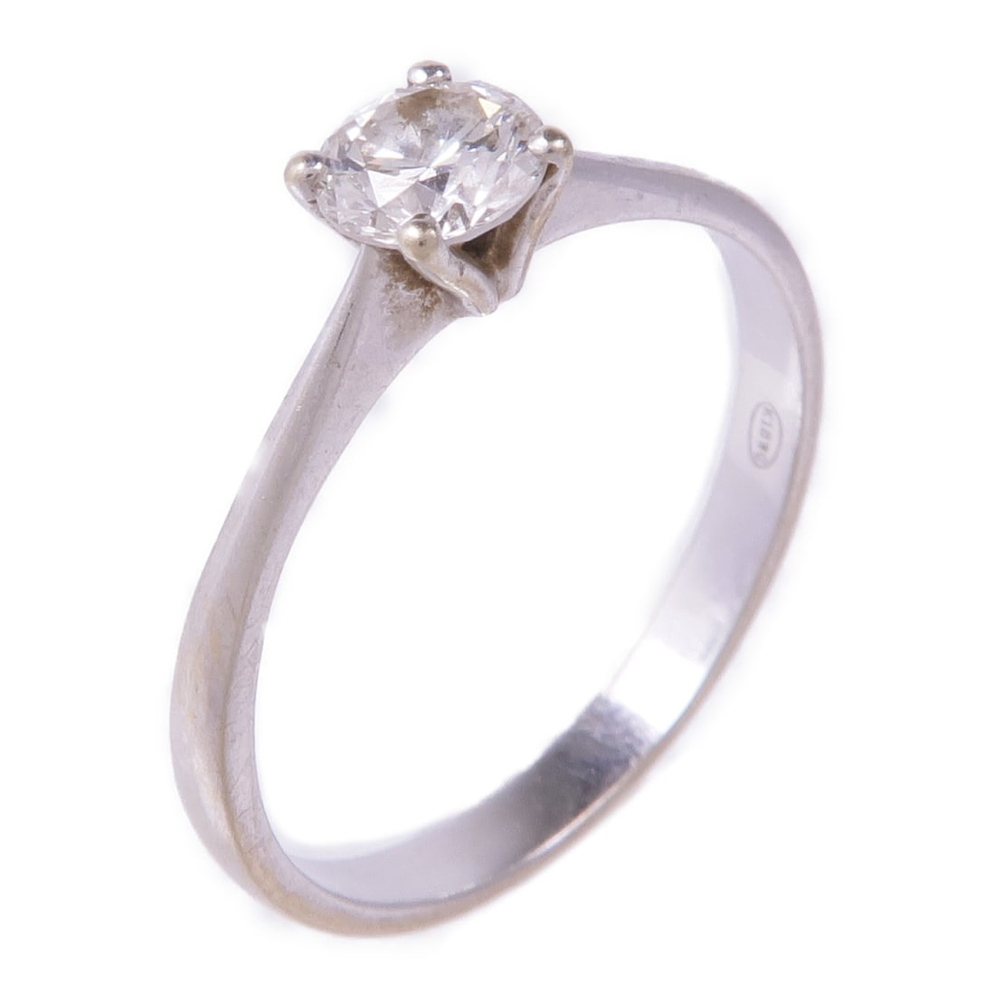 18K White Gold Diamond Ring Size 6.75 (1 of 8)