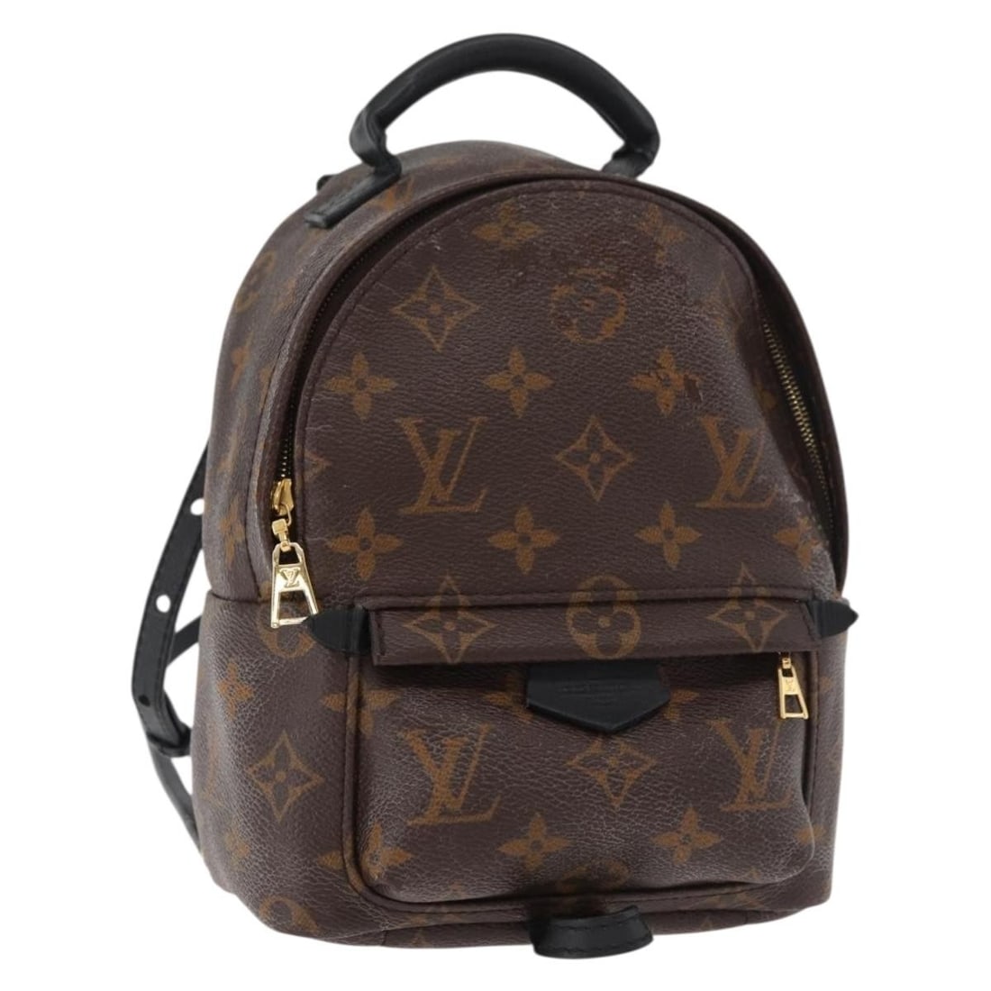 Louis Vuitton M44873 Palm Springs Mini Monogram Canvas Backpack: Louis Vuitton M44873 Palm Springs Mini Monogram Canvas Backpack Louis Vuitton Monogram Palm Springs MINI Backpack in Monogram Canvas. This backpack is made in Spain and identified by product no. M4487