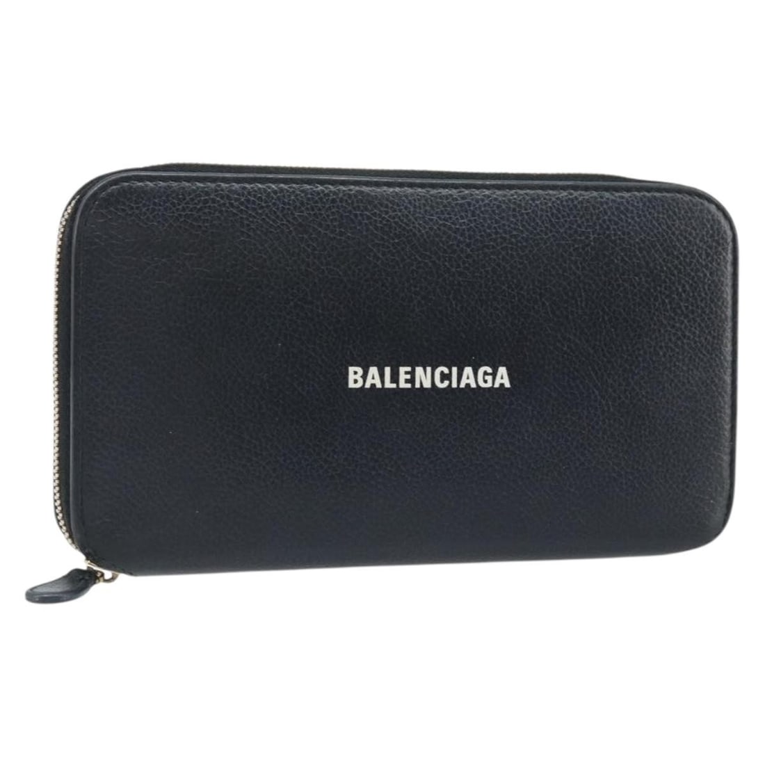 Balenciaga Black Leather Women's Long Wallet Model 594290: Balenciaga Black Leather Women's Long Wallet Model 594290 This Balenciaga long wallet is crafted from black leather and designed for women. It features a sleek silhouette with approximate dimensions o