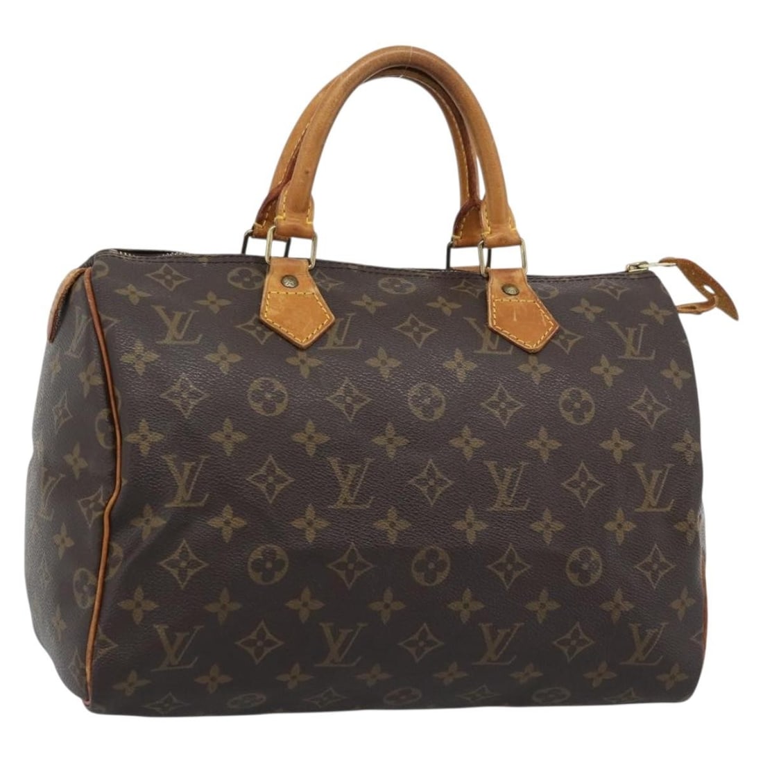 Louis Vuitton M41526 Speedy 30 Monogram Canvas Handbag: Louis Vuitton M41526 Speedy 30 Monogram Canvas Handbag Louis Vuitton Speedy 30 hand bag in Monogram canvas, made in France. The bag is presented in Monogram color and includes the original product num