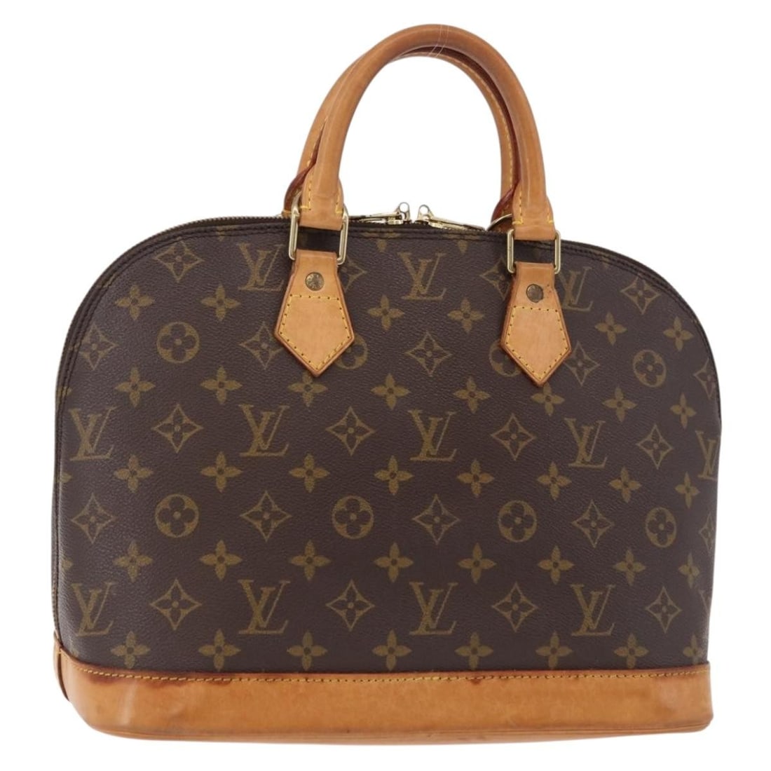 Louis Vuitton Alma M51130 Monogram Canvas Handbag France: Louis Vuitton Alma M51130 Monogram Canvas Handbag France Louis Vuitton Alma hand bag in Monogram Canvas, made in France. This women's bag is identified by product no. M51130 and features the classic M