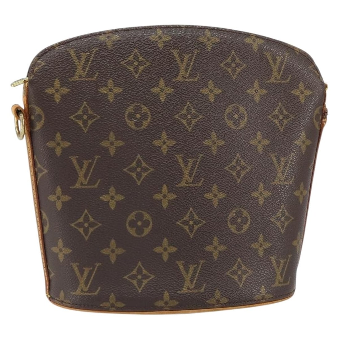 Louis Vuitton Drouot Monogram Canvas Shoulder Bag M51290 for Women: Louis Vuitton Drouot Monogram Canvas Shoulder Bag M51290 for Women This Louis Vuitton Monogram Drouot shoulder bag is crafted from signature monogram canvas and was made in France. The bag features an