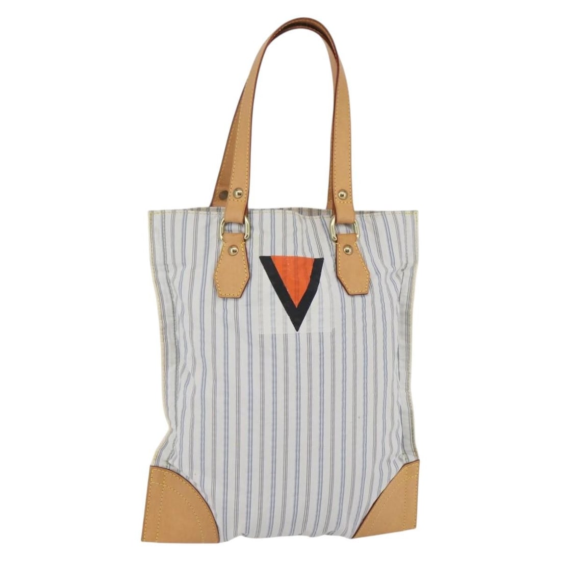 LOUIS VUITTON Tangier Tote Bag White Nylon M40024 Auth: LOUIS VUITTON Tangier Tote Bag White Nylon M40024 Auth Elevate your accessory collection with this Louis Vuitton Tangier Tote Bag, crafted from durable nylon in a pristine white hue. This tote bag, pa