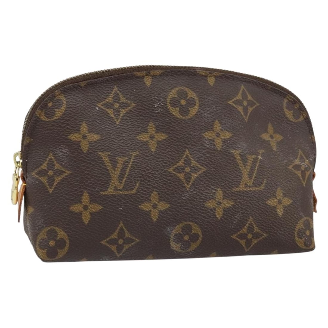 Louis Vuitton Monogram Canvas Cosmetic Pouch M47515: Louis Vuitton Monogram Canvas Cosmetic Pouch M47515 This Louis Vuitton Monogram Pochette Cosmetic PM is a compact cosmetic pouch crafted from iconic Monogram Canvas. Designed for women, it features a 