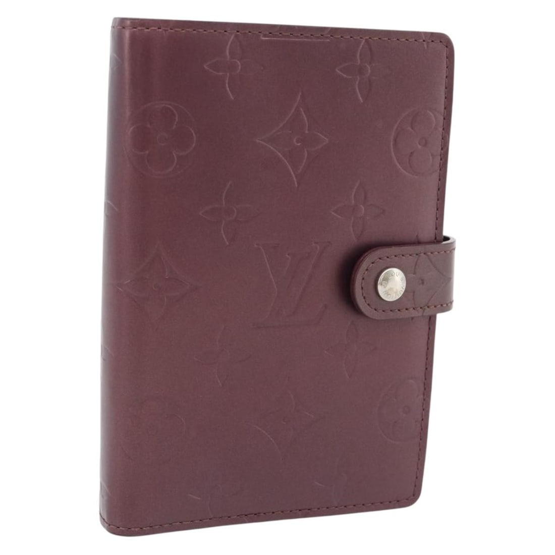 Louis Vuitton R20935 Monogram Mat PM Planner Cover Viole: Louis Vuitton R20935 Monogram Mat PM Planner Cover Viole Louis Vuitton Agenda PM day planner cover in Monogram Mat Canvas and Viole color. Made in Spain, this women's planner cover measures approximat