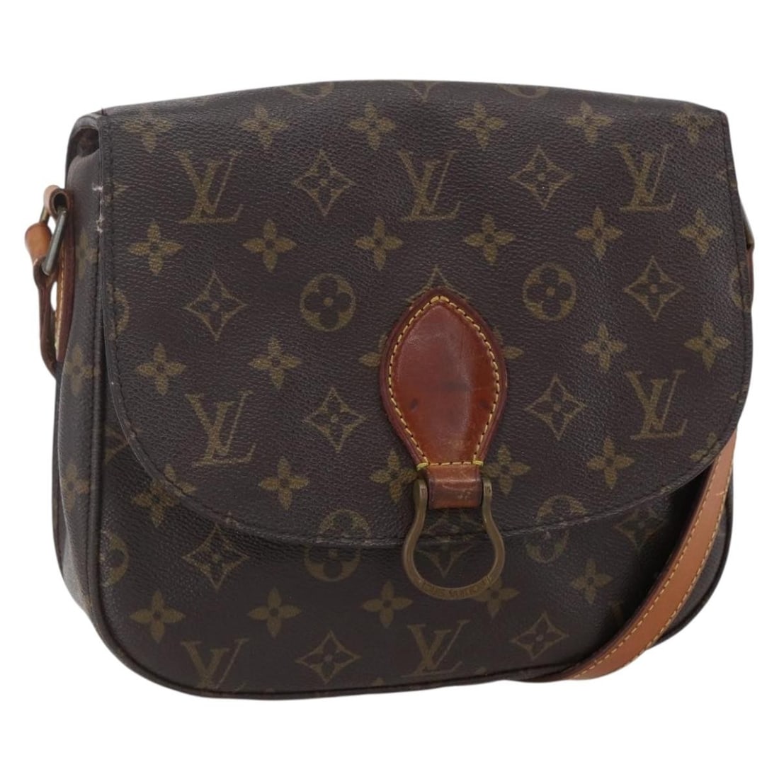 LOUIS VUITTON Monogram Saint Cloud GM Shoulder Bag M51242 Auth: LOUIS VUITTON Monogram Saint Cloud GM Shoulder Bag M51242 Auth This stylish LOUIS VUITTON Monogram Saint Cloud GM Shoulder Bag is a classic accessory that combines functionality with iconic design. Cr