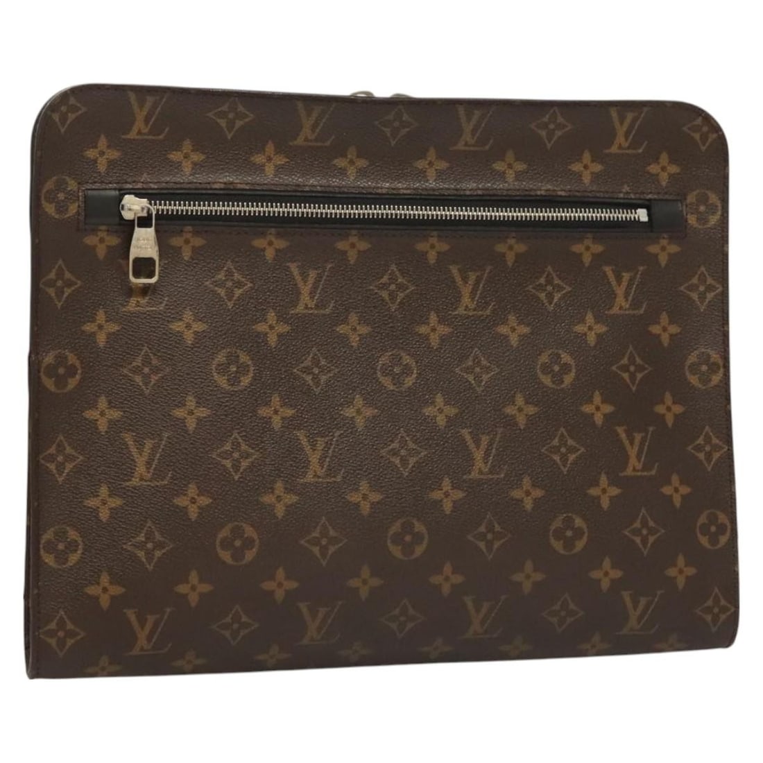 Louis Vuitton M40301 Monogram Canvas Portfolio Clutch: Louis Vuitton M40301 Monogram Canvas Portfolio Clutch Louis Vuitton Monogram Portfolio Clutch Bag in Monogram Canvas, made in France. This clutch bag features the Monogram pattern and comes as the ite