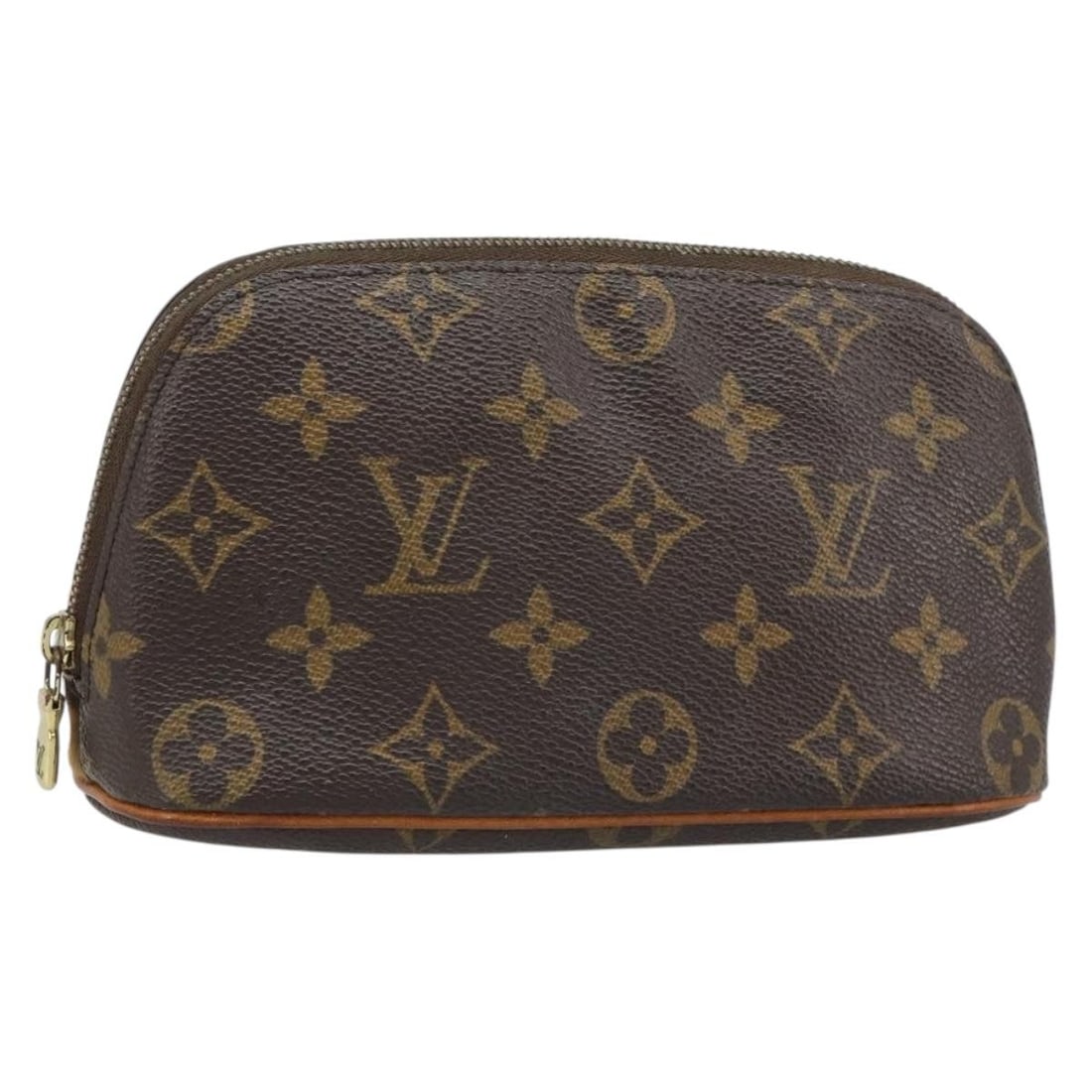 Louis Vuitton M99032 Alma Pouch Monogram Canvas Leopard Azzedine Alaia: Louis Vuitton M99032 Alma Pouch Monogram Canvas Leopard Azzedine Alaia Louis Vuitton Monogram Leopard Azzedine Alaia Alma Pouch in Monogram canvas. This pouch is described as heavily used, with visibl