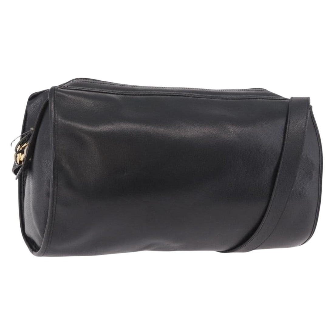 Christian Dior Leather Shoulder Bag Black Gold Tone France: Christian Dior Leather Shoulder Bag Black Gold Tone France A Christian Dior shoulder bag in black and gold leather, made in France. It features a shoulder bag style with an approximate size of W27 cm 