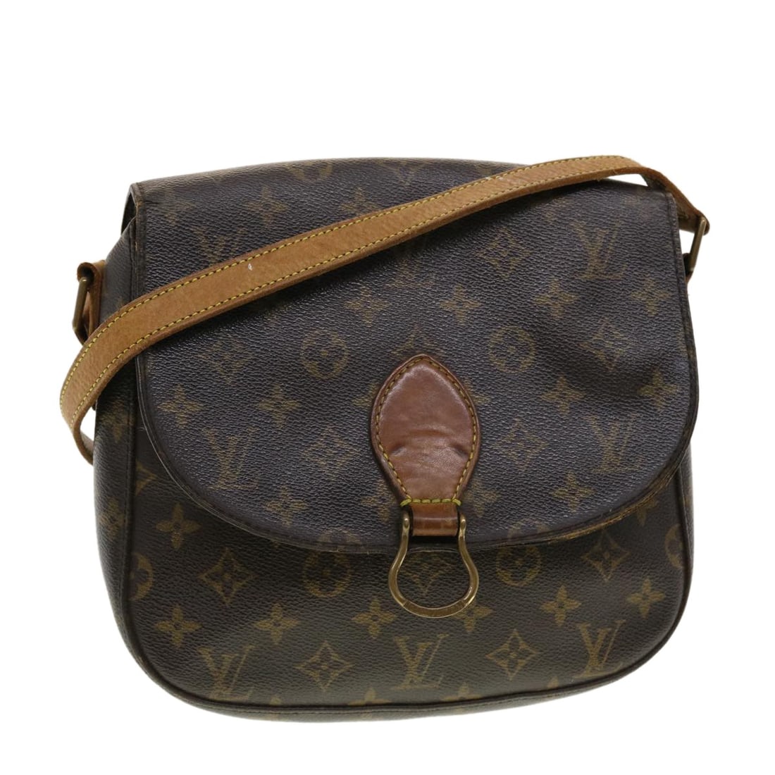Louis Vuitton Saint Cloud GM Monogram Canvas Shoulder Bag M51242: Louis Vuitton Saint Cloud GM Monogram Canvas Shoulder Bag M51242 Louis Vuitton Monogram Saint Cloud GM shoulder bag in Monogram Canvas, made in France. This women's shoulder bag features the Monogram 