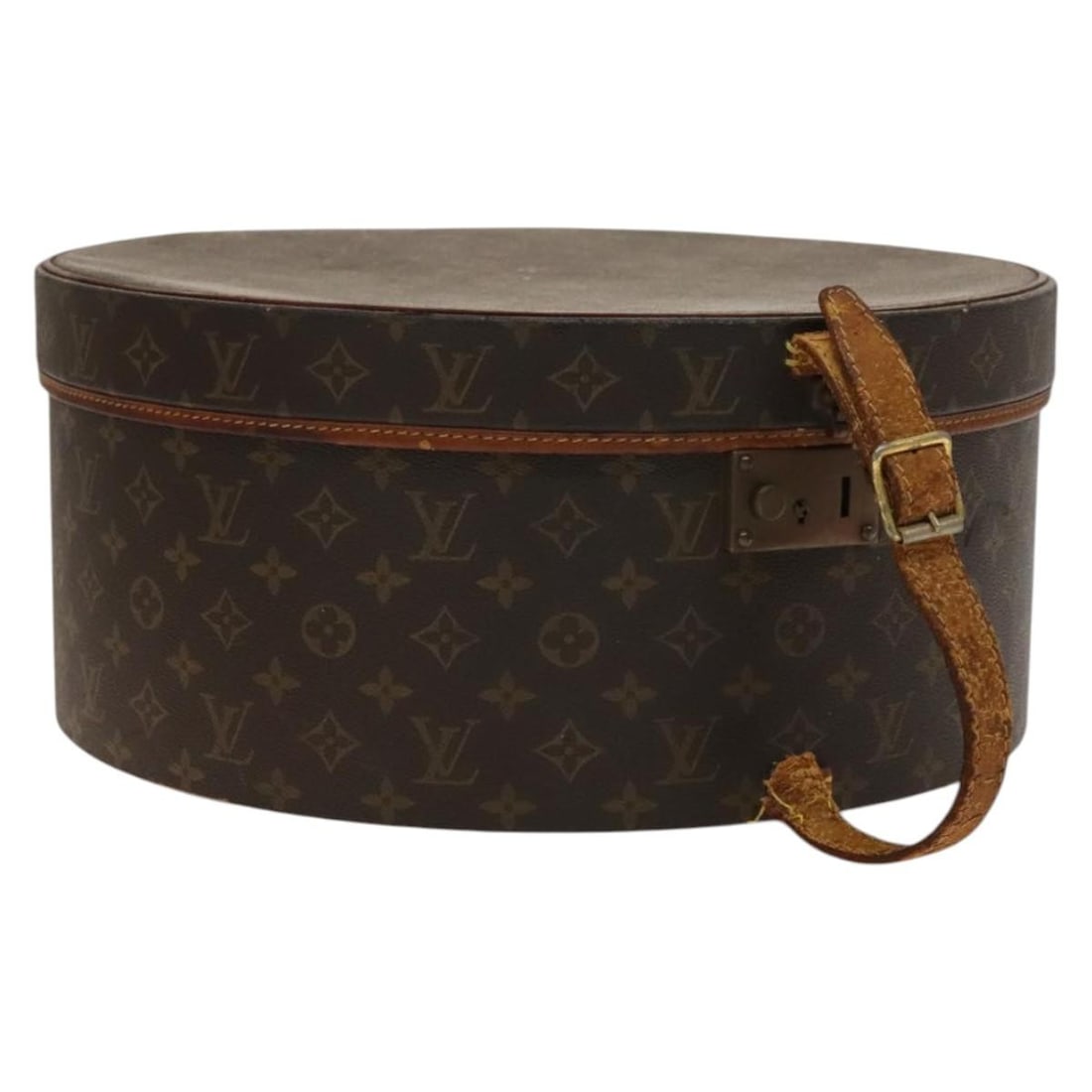 Louis Vuitton Monogram Canvas Boite Chapeau 40 M23624: Louis Vuitton Monogram Canvas Boite Chapeau 40 M23624 This Louis Vuitton Monogram Canvas Hat Case Boite Chapeau 40 (model M23624) is a classic accessory designed for women, originally intended as a ne