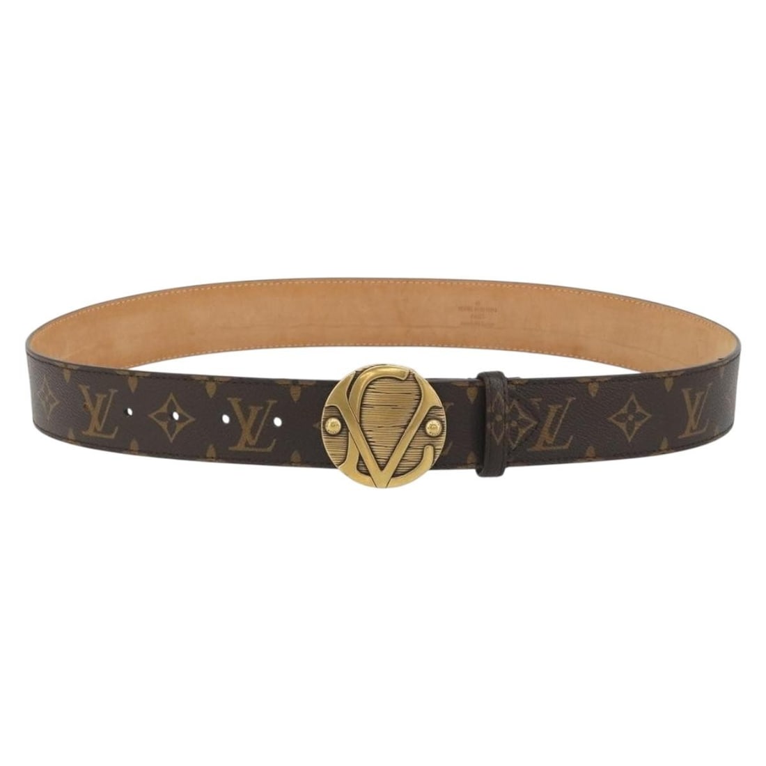 Louis Vuitton Ceinture 1904 Milleneuve Saint-Quatre Monogram Canvas Women's Belt: Louis Vuitton Ceinture 1904 Milleneuve Saint-Quatre Monogram Canvas Women's Belt Louis Vuitton monogram canvas belt made in Spain, designed for women. It measures approximately 101 cm in total length 