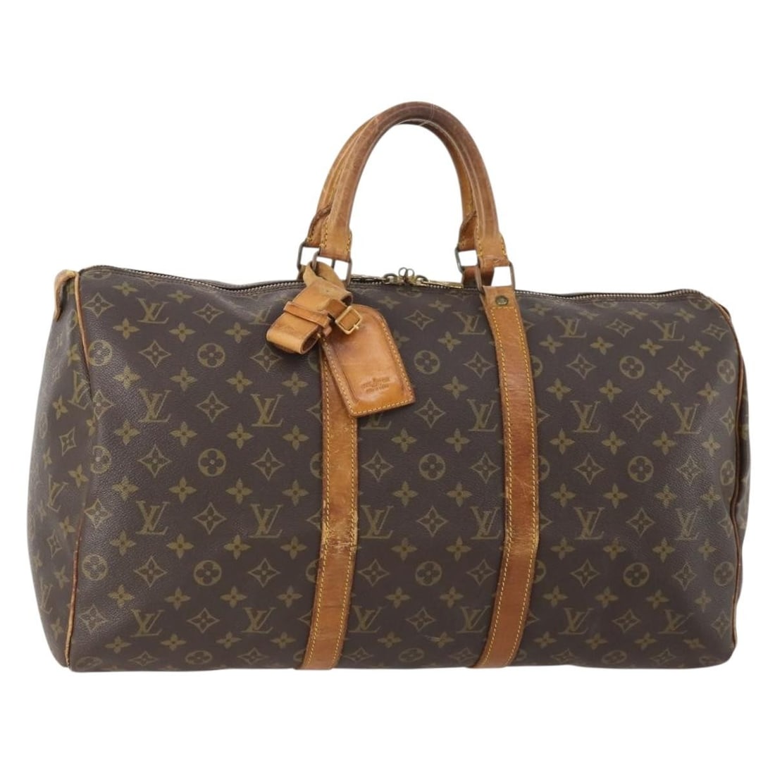 Louis Vuitton Keepall 50 Monogram Canvas Boston Bag M41426 France: Louis Vuitton Keepall 50 Monogram Canvas Boston Bag M41426 France This is a Louis Vuitton Monogram Keepall 50 Boston Bag, crafted from signature monogram canvas. The bag features a spacious interior a