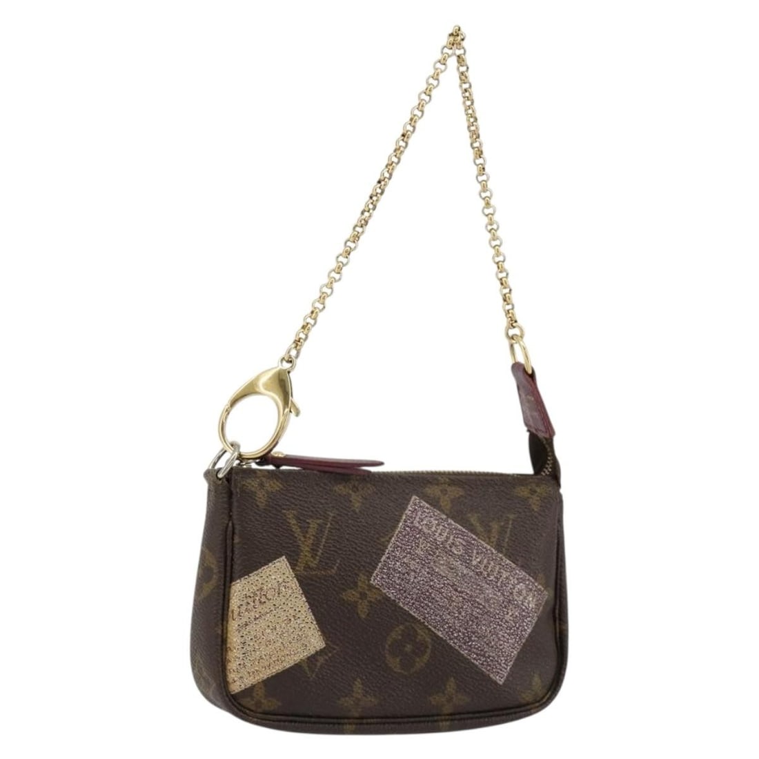 Louis Vuitton M63798 Mini Pochette Accessoires Monogram Canvas Pouch: Louis Vuitton M63798 Mini Pochette Accessoires Monogram Canvas Pouch Louis Vuitton accessory pouch in Monogram Canvas with the Monogram colorway. This women's pouch is made in France and comes with a 