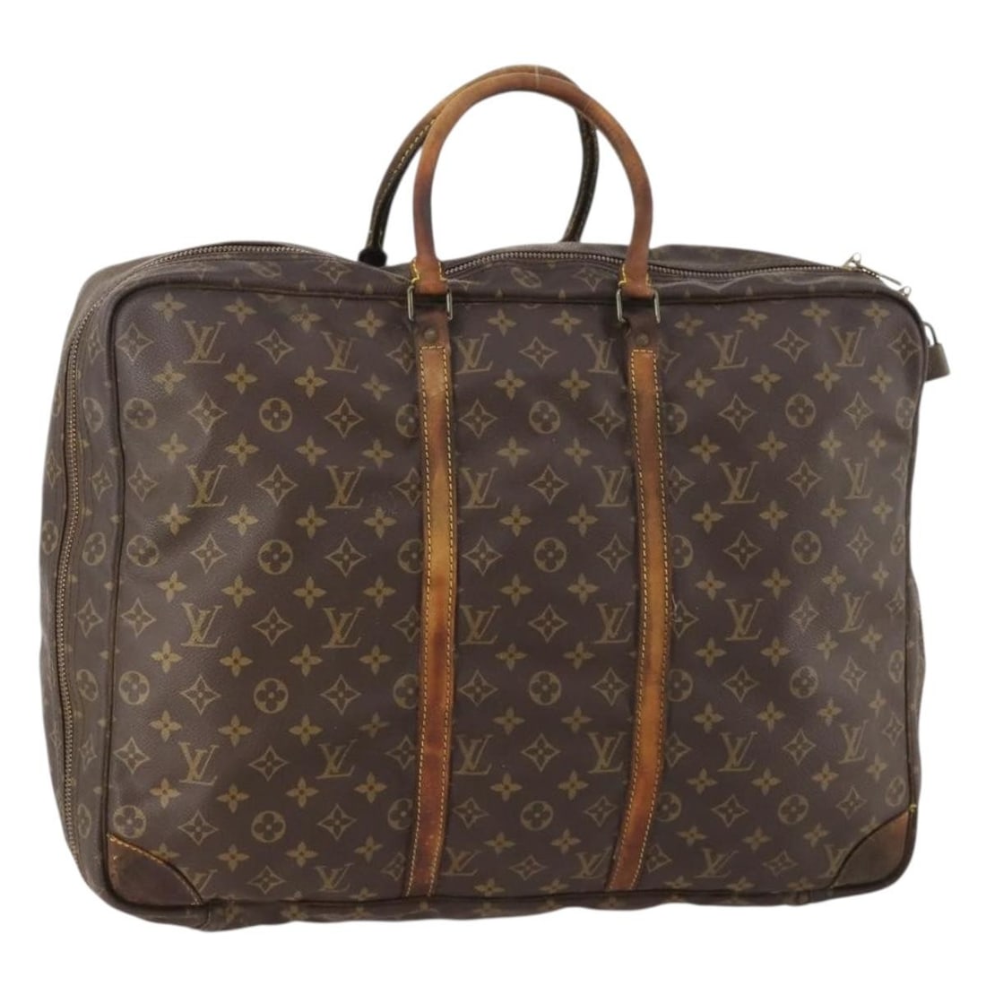Louis Vuitton Sirius 50 Monogram Canvas Boston Bag M41406: Louis Vuitton Sirius 50 Monogram Canvas Boston Bag M41406 Louis Vuitton Sirius 50 Boston Bag in Monogram Canvas, made in France. The bag features the classic Monogram color and style, with product num