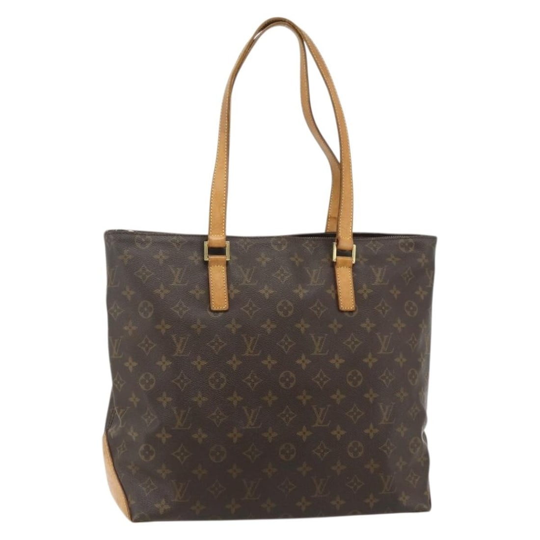 Louis Vuitton Cabas Mezzo Monogram Canvas Tote M51151: Louis Vuitton Cabas Mezzo Monogram Canvas Tote M51151 This is a Louis Vuitton Monogram Cabas Mezzo tote bag, model M51151, crafted from the signature monogram canvas. The tote features a spacious inte