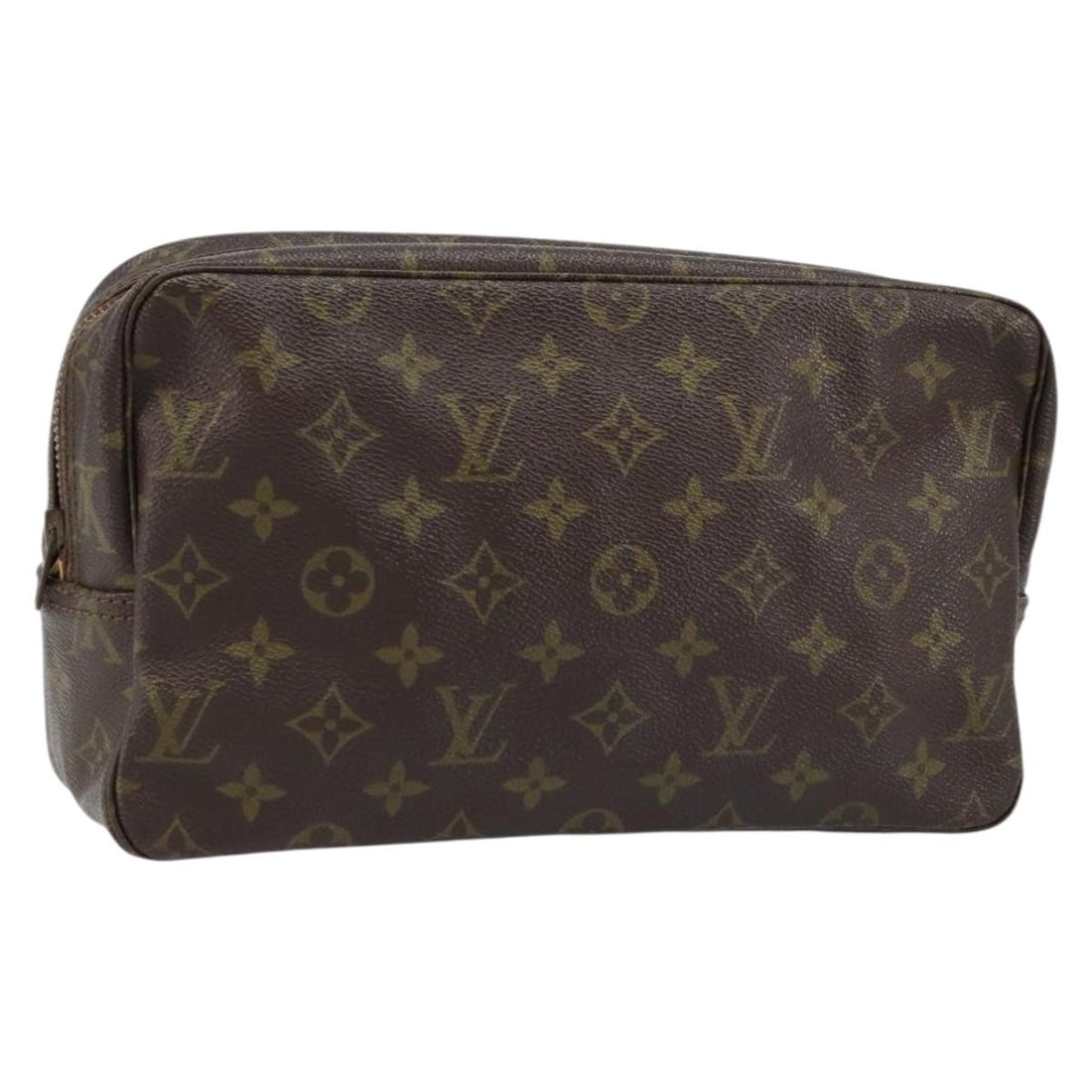 Monogram Canvas Trousse Toilette 28 Clutch Bag by Louis Vuitton M47522: Monogram Canvas Trousse Toilette 28 Clutch Bag by Louis Vuitton M47522 This Louis Vuitton Monogram Trousse Toilette 28 is a clutch bag crafted from signature monogram canvas. Designed for women, it fe
