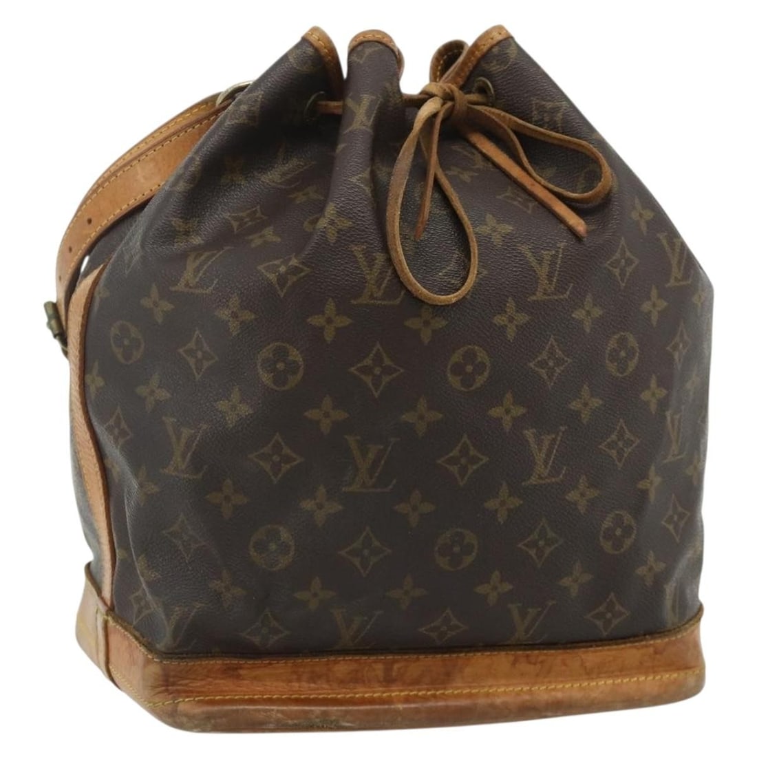 Louis Vuitton Noe M42224 Monogram Canvas Shoulder Bag: Louis Vuitton Noe M42224 Monogram Canvas Shoulder Bag Louis Vuitton Monogram Noe shoulder bag in Monogram Canvas, made in France. The bag features a Monogram colorway, product number M42224, and seria