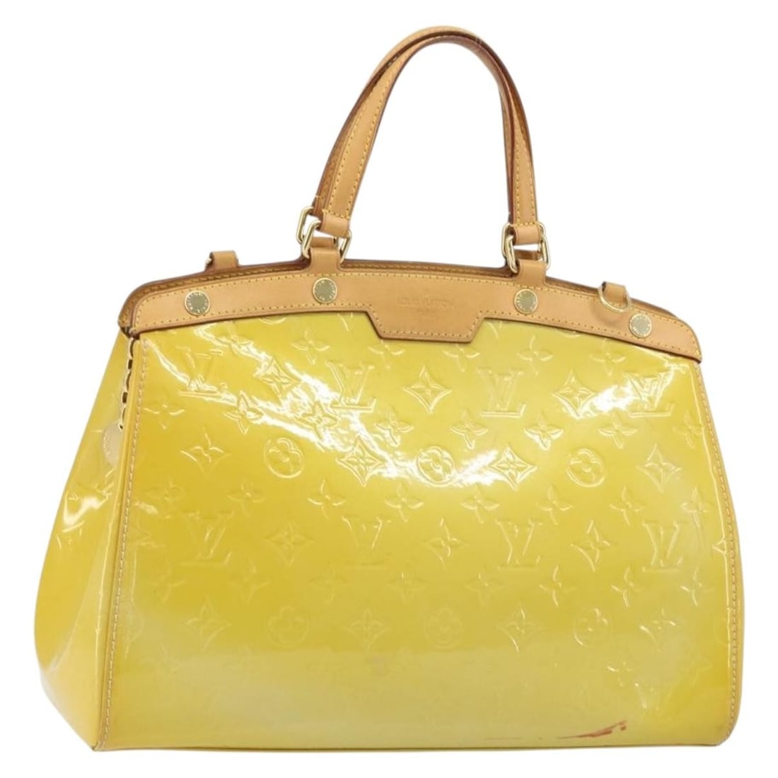 Louis Vuitton Blair MM Monogram Vernis Broncorail Patent Leather Handbag M91456 (1 of 18)