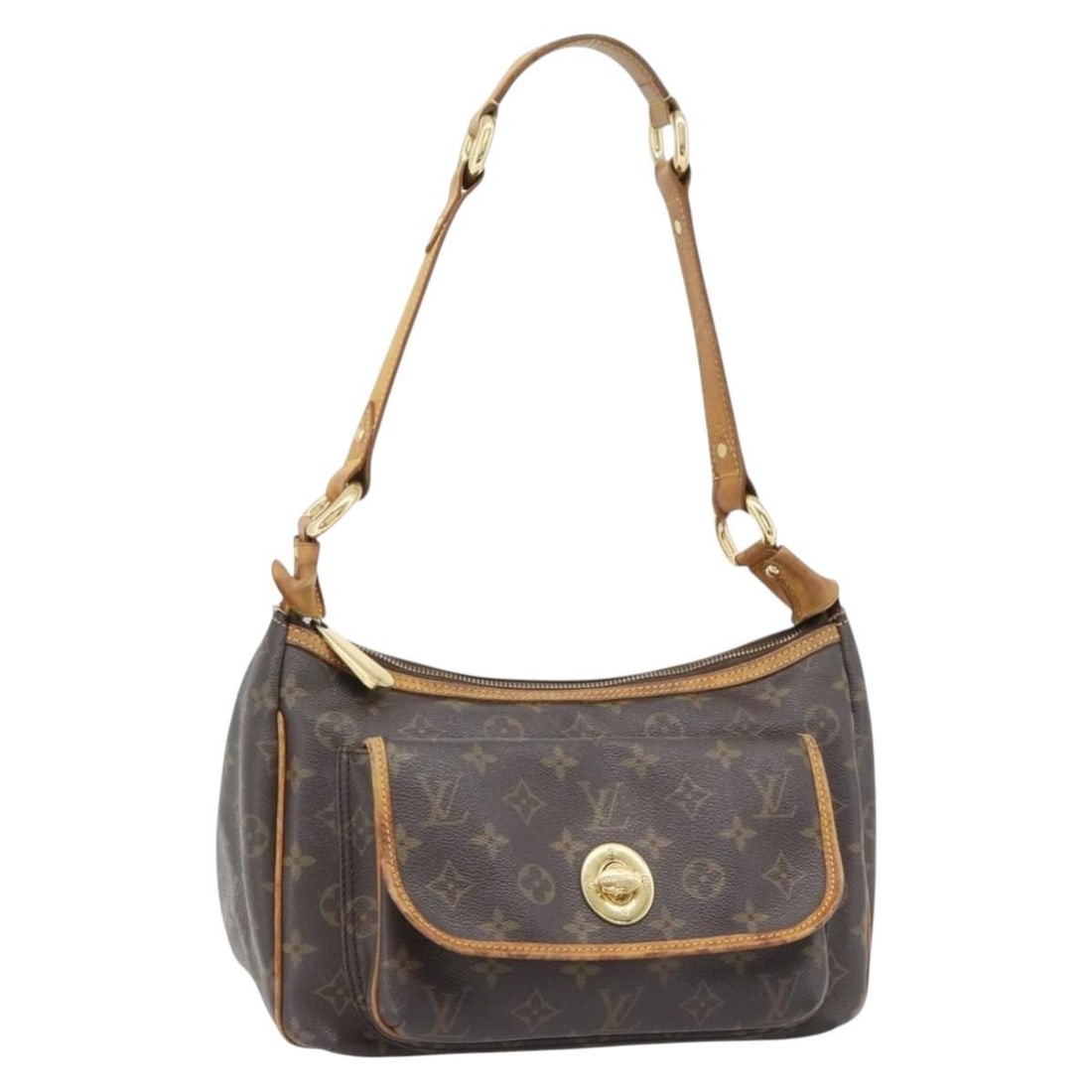 Louis Vuitton Tikal GM Monogram Canvas Shoulder Bag M40077: Louis Vuitton Tikal GM Monogram Canvas Shoulder Bag M40077 Louis Vuitton Monogram Tical GM shoulder bag in Monogram Canvas, made in France. This bag is identified by product no. M40077 and has a shoul