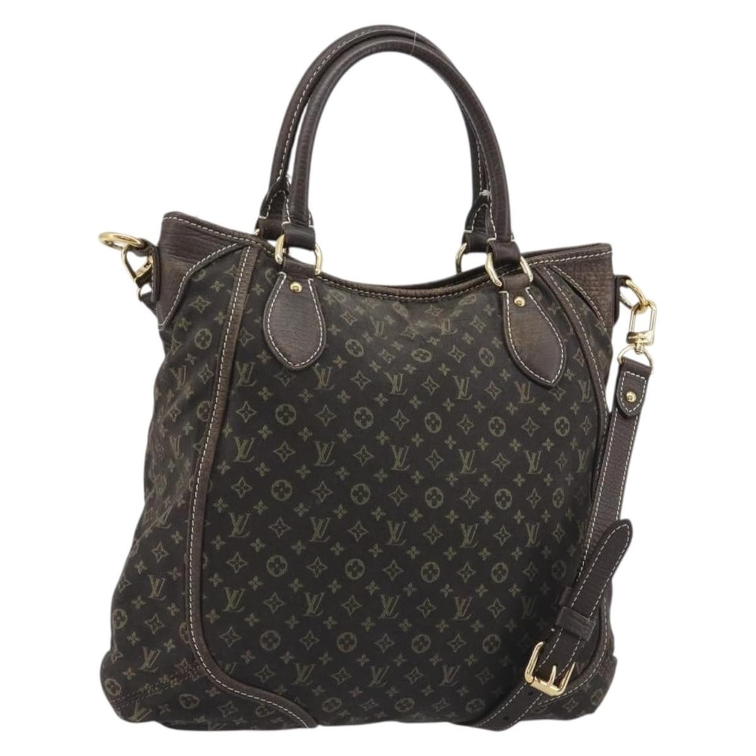 Louis Vuitton M95617 Buzasu Anjoul tote in Brown Ebene Mini Lin Canvas: Louis Vuitton M95617 Buzasu Anjoul tote in Brown Ebene Mini Lin Canvas Louis Vuitton Monogram Mini Lin Buzasu Anjoul tote bag in Brown/Ebene, made in France from Monogram Mini Lin Canvas. It comes wit