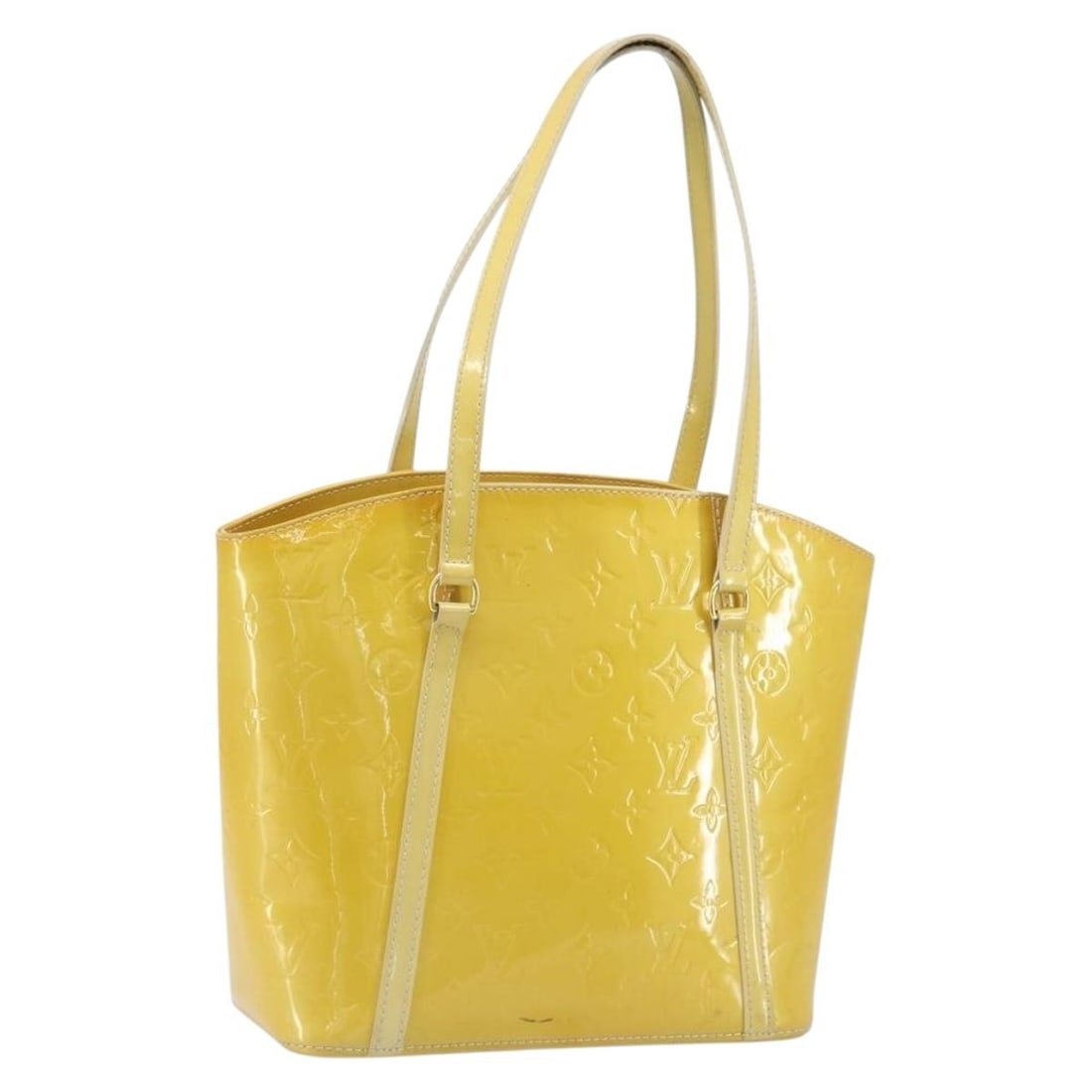 Louis Vuitton Avalon MM Monogram Vernis patent leather tote Broncorail M91743: Louis Vuitton Avalon MM Monogram Vernis patent leather tote Broncorail M91743 Louis Vuitton Monogram Vernis Avalon MM tote bag in Broncorail, made from patent leather and made in France. The bag is id
