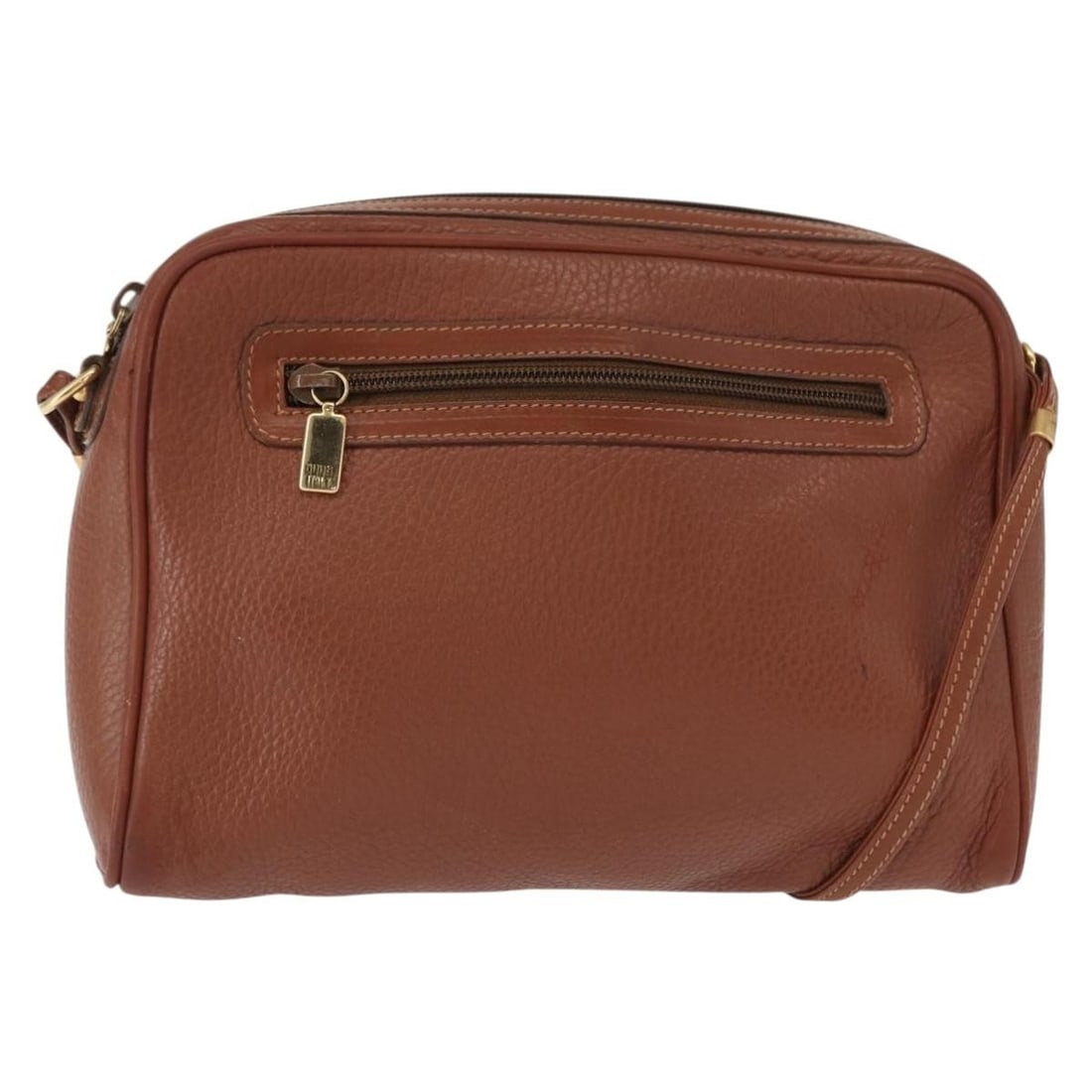 Gucci 007 113 0014 Brown Leather Shoulder Bag: Gucci 007 113 0014 Brown Leather Shoulder Bag Authentic Gucci shoulder bag in brown leather with gold-tone accents. Made in Italy, this women's bag features a compact shoulder silhouette from product 