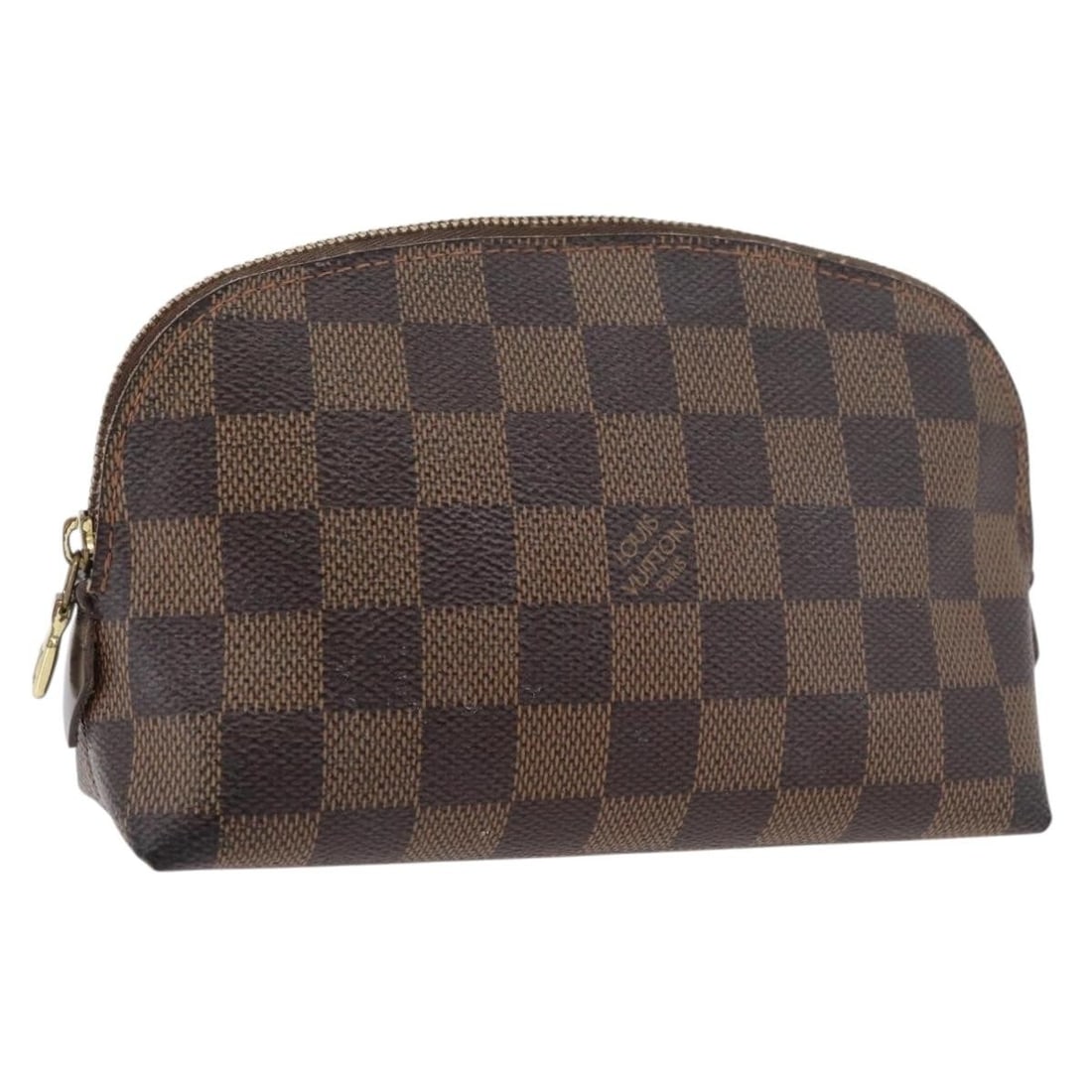 Louis Vuitton Damier Ebene Cosmetic Pouch PM N47516: Louis Vuitton Damier Ebene Cosmetic Pouch PM N47516 This Louis Vuitton Damier Ebene Pochette Cosmetic PM Pouch features the classic Damier Ebene canvas and is crafted in Spain. Designed for women, thi