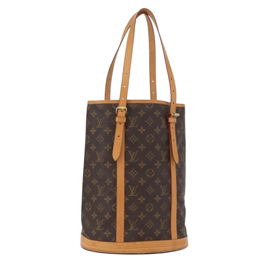 Louis Vuitton M42236 Monogram Canvas GM Bucket Shoulder Bag: Louis Vuitton M42236 Monogram Canvas GM Bucket Shoulder Bag Louis Vuitton Monogram Bucket GM shoulder bag in Monogram Canvas, made in France. This women's bag is identified by product number M42236 an