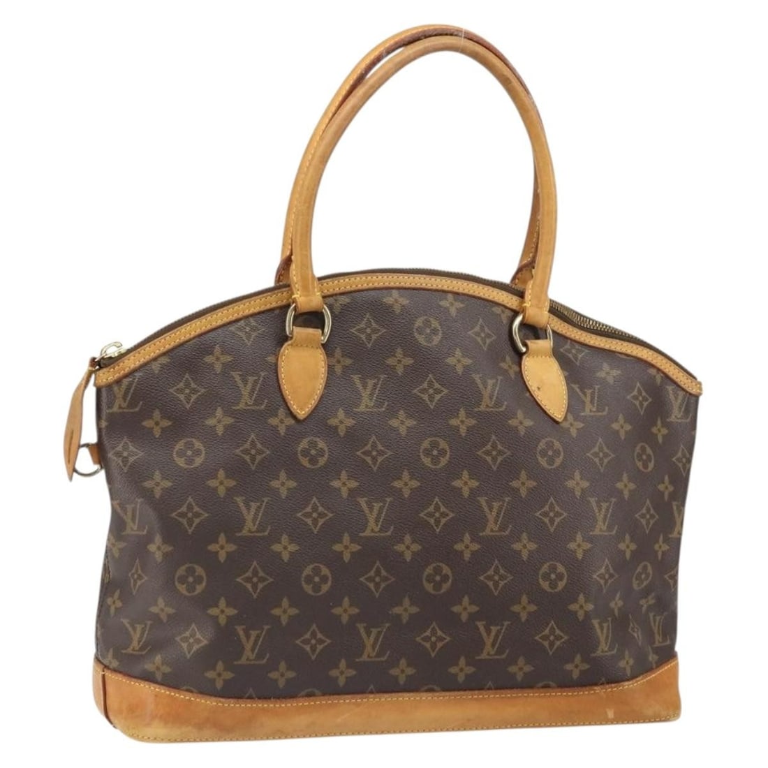 Monogram Canvas Lockit Horizontal Handbag by Louis Vuitton M40104: Monogram Canvas Lockit Horizontal Handbag by Louis Vuitton M40104 This Louis Vuitton Monogram Lockit Horizontal Hand Bag features the classic monogram canvas exterior and is crafted in France. The bag