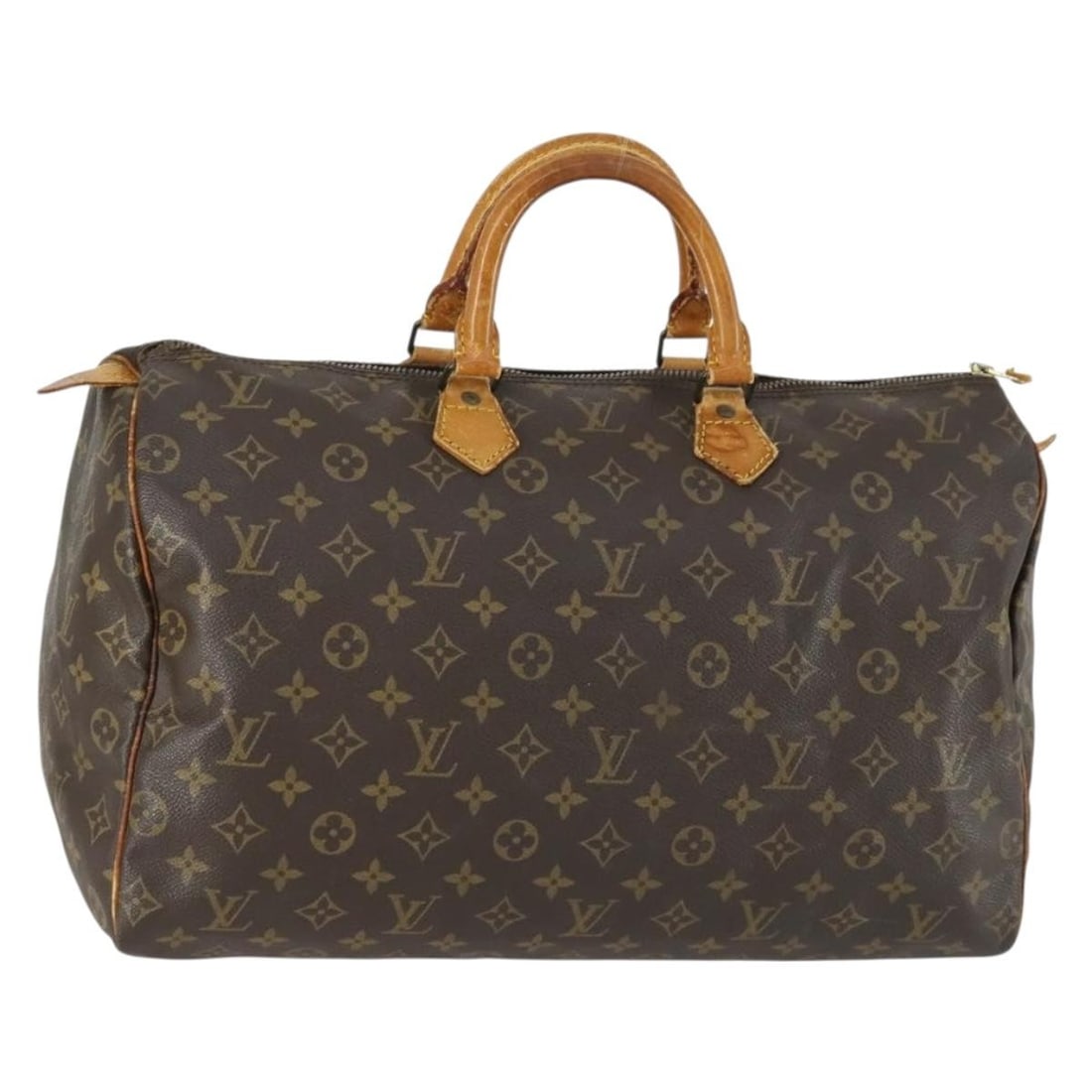 Louis Vuitton M41522 Speedy 40 Monogram Canvas Handbag: Louis Vuitton M41522 Speedy 40 Monogram Canvas Handbag Louis Vuitton Speedy 40 hand bag in Monogram Canvas, made in France. The bag features the Monogram color/pattern and comes as the item shown in t