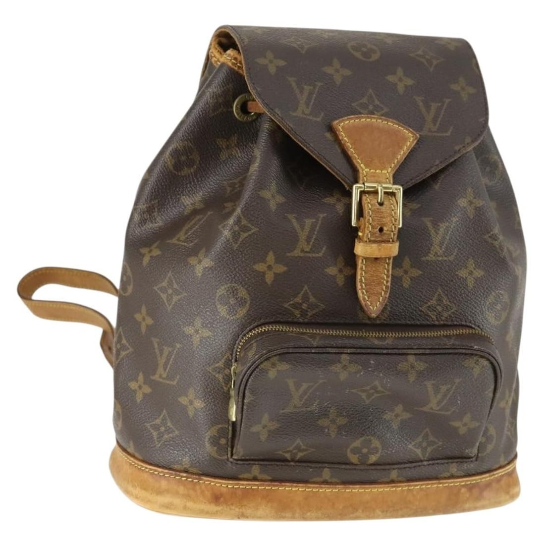 Louis Vuitton M51136 Montsouris MM Monogram Canvas Backpack: Louis Vuitton M51136 Montsouris MM Monogram Canvas Backpack Louis Vuitton Montsouris MM backpack in Monogram Canvas with Monogram color pattern. Made in France, this bag is identified by product numbe