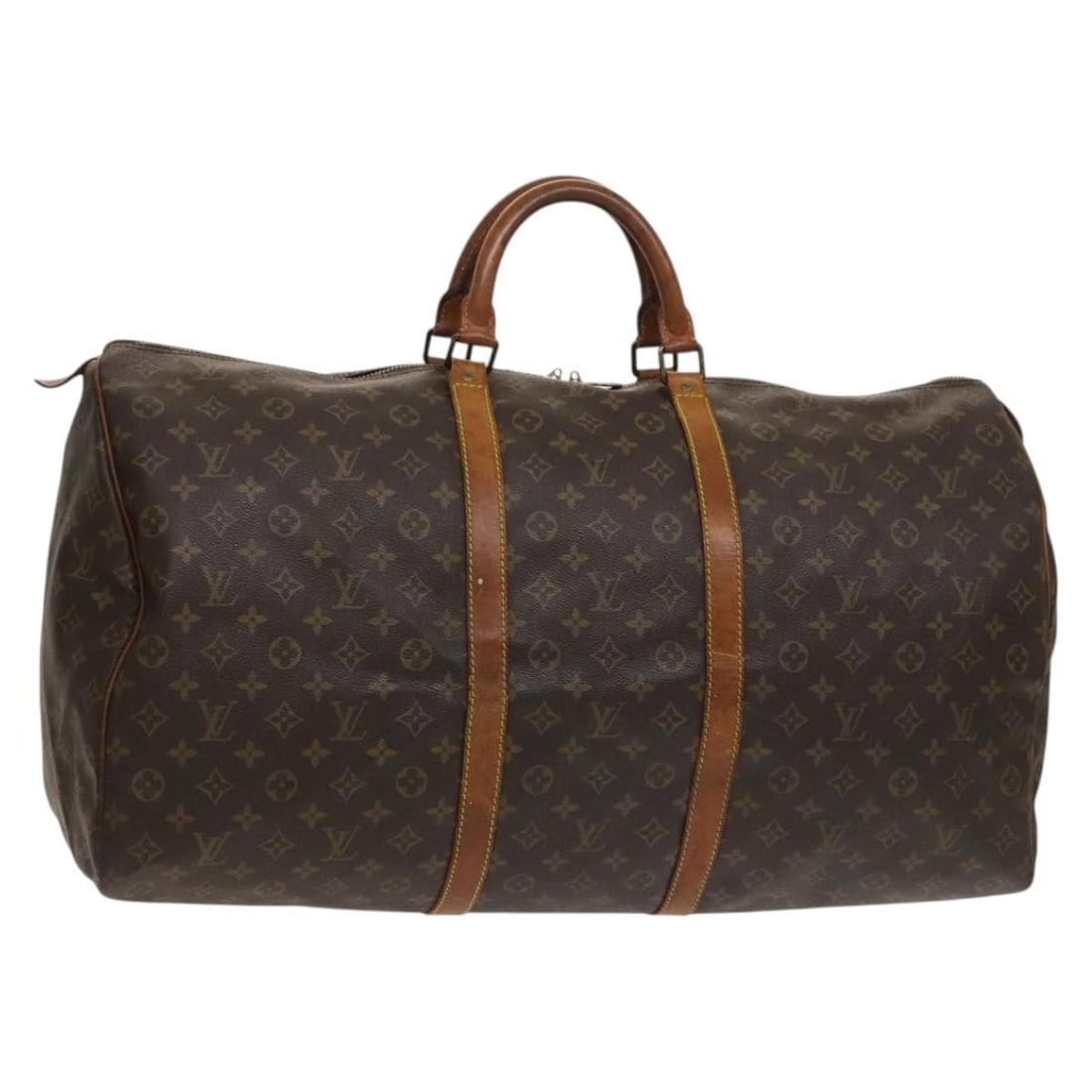 LOUIS VUITTON Monogram Keepall 60 M41422 Boston Bag Authentic: LOUIS VUITTON Monogram Keepall 60 M41422 Boston Bag Authentic This Louis Vuitton Monogram Keepall 60 Boston Bag (M41422) is a sophisticated travel accessory crafted from durable Monogram Canvas. Origi
