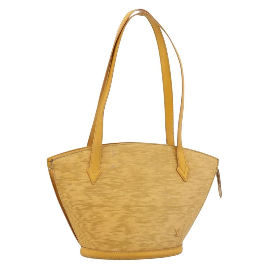 Louis Vuitton Saint Jacques Shoulder Bag Epi Leather Yellow M52339: Louis Vuitton Saint Jacques Shoulder Bag Epi Leather Yellow M52339 A Louis Vuitton Epi Saint Jacques Powanie long shoulder bag in yellow Epi leather, made in France. This shoulder bag comes with the i