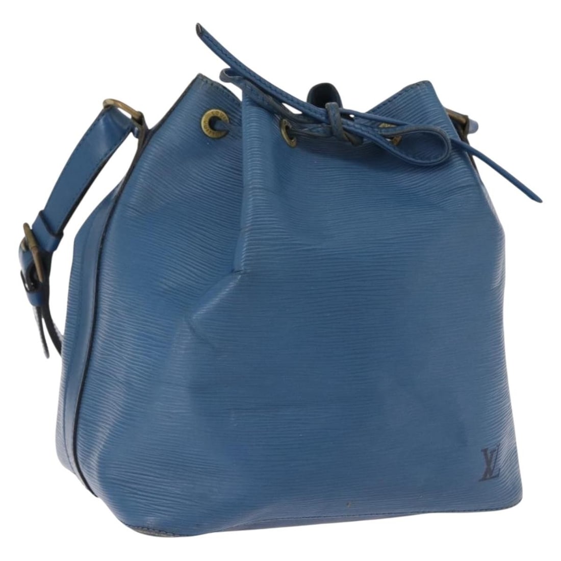 Louis Vuitton Petit Noe Blue Epi Leather Shoulder Bag M44105: Louis Vuitton Petit Noe Blue Epi Leather Shoulder Bag M44105 This is a Louis Vuitton Petit Noe shoulder bag in blue Epi leather, made in France. It features the classic shoulder bag style and comes wi