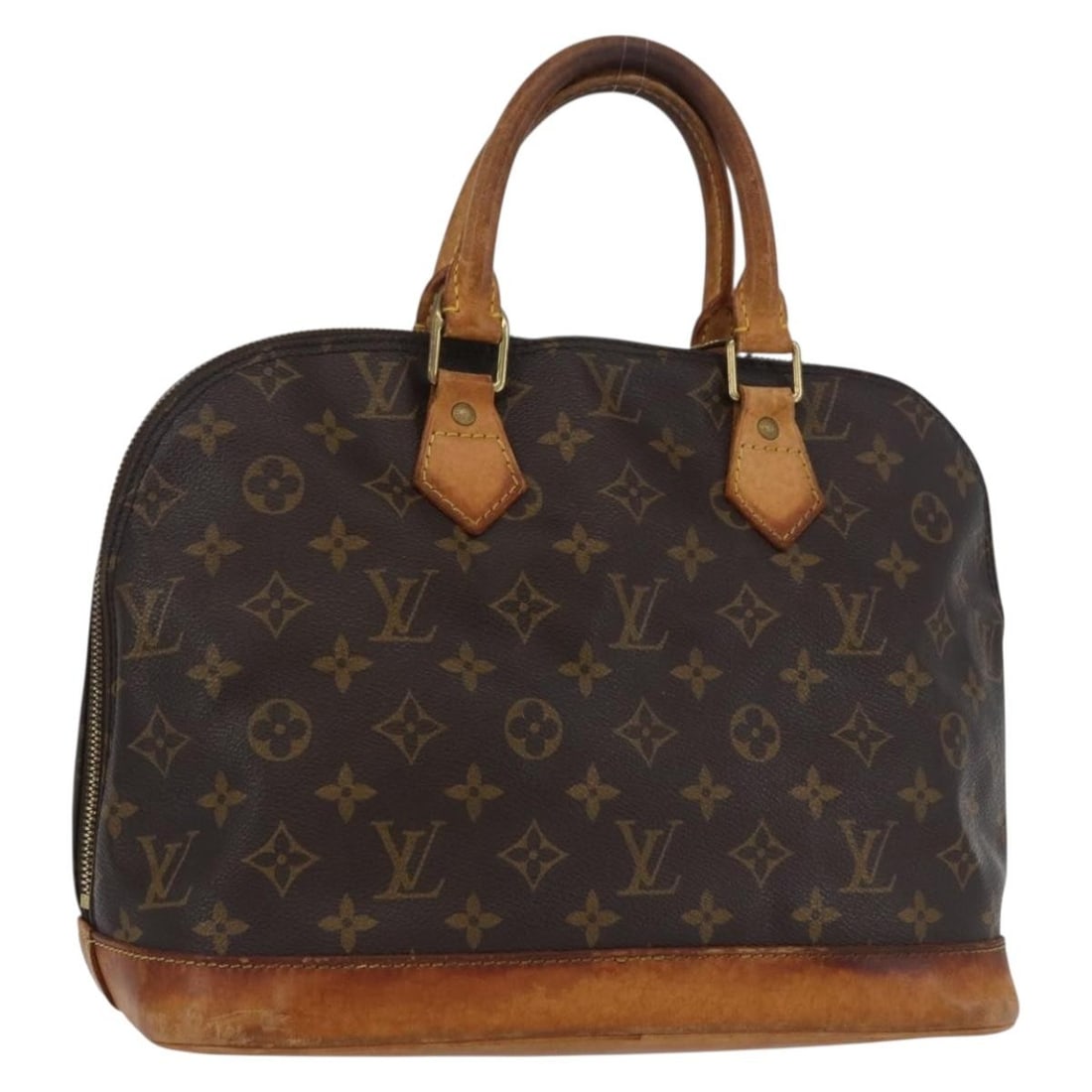 Louis Vuitton Alma M51130 Monogram Canvas Handbag France: Louis Vuitton Alma M51130 Monogram Canvas Handbag France Louis Vuitton Monogram Alma handbag in Monogram Canvas, made in France. The bag is identified by product number M51130 and serial number VI0947