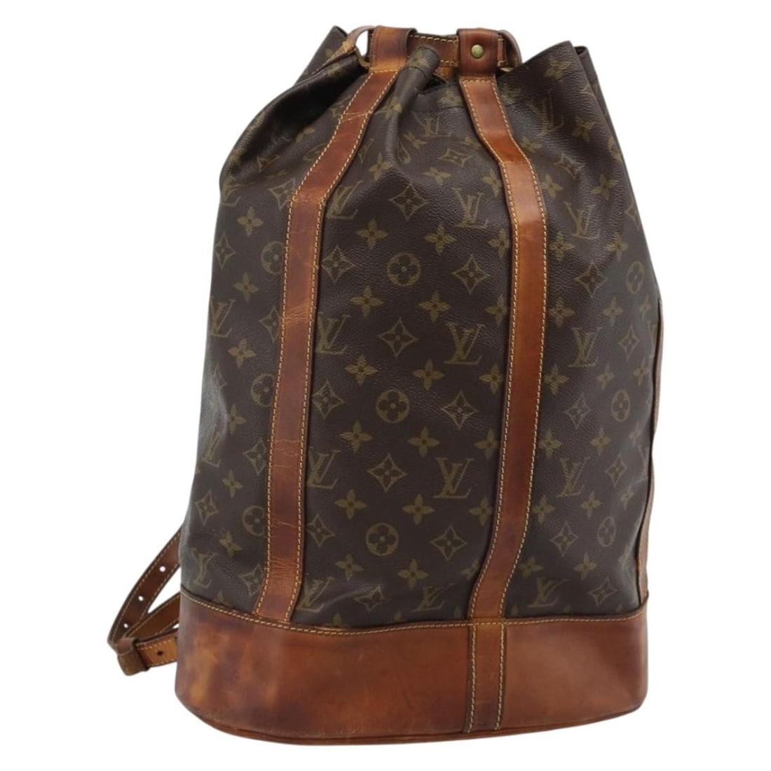 Louis Vuitton M42244 Randonnee GM Monogram Canvas Shoulder Bag: Louis Vuitton M42244 Randonnee GM Monogram Canvas Shoulder Bag Louis Vuitton Monogram Randonnee GM shoulder bag in Monogram Canvas, made in France. It comes with a pouch and is identified by product n