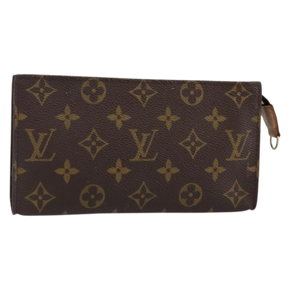LOUIS VUITTON Monogram Bucket GM Accessory Pouch Auth SP0968: LOUIS VUITTON Monogram Bucket GM Accessory Pouch Auth SP0968 This LOUIS VUITTON Monogram Bucket GM Accessory Pouch is a stylish and functional item crafted from durable monogram canvas. Made in France