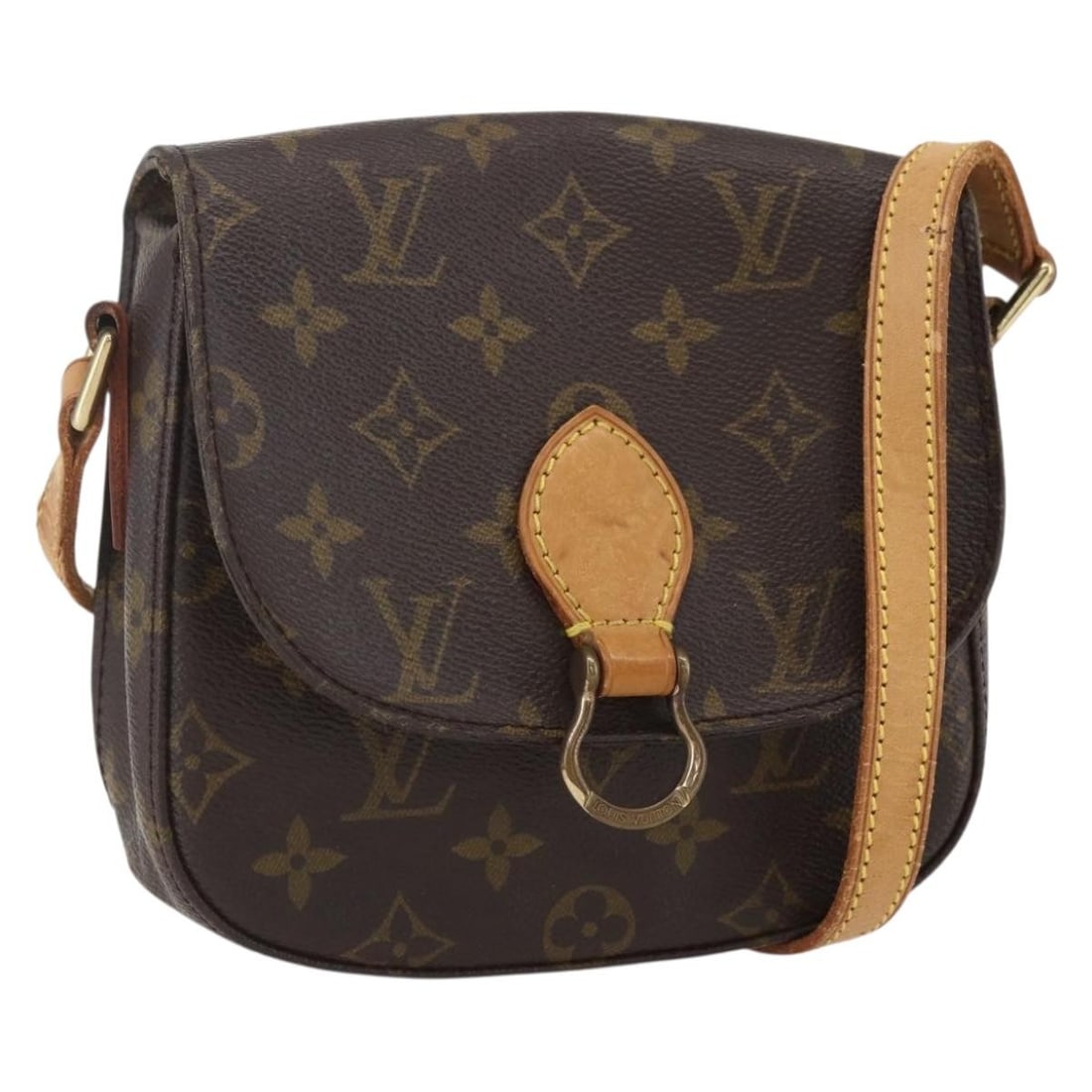 Louis Vuitton M51244 Saint Cloud PM Monogram Canvas Shoulder Bag: Louis Vuitton M51244 Saint Cloud PM Monogram Canvas Shoulder Bag Louis Vuitton Saint Cloud PM shoulder bag in Monogram Canvas, made in France. This women's shoulder bag features the Monogram colorway 