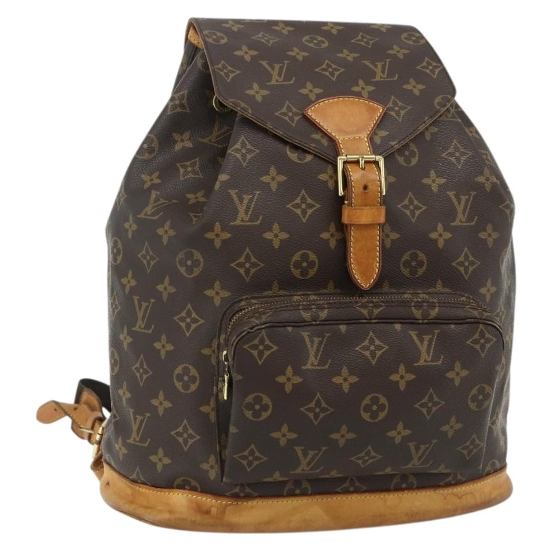 Louis Vuitton M51135 Montsouris GM Monogram Canvas Backpack: Louis Vuitton M51135 Montsouris GM Monogram Canvas Backpack Louis Vuitton Monogram Montsouris GM backpack in Monogram Canvas, made in France. This item is in heavily used condition with visible wear t