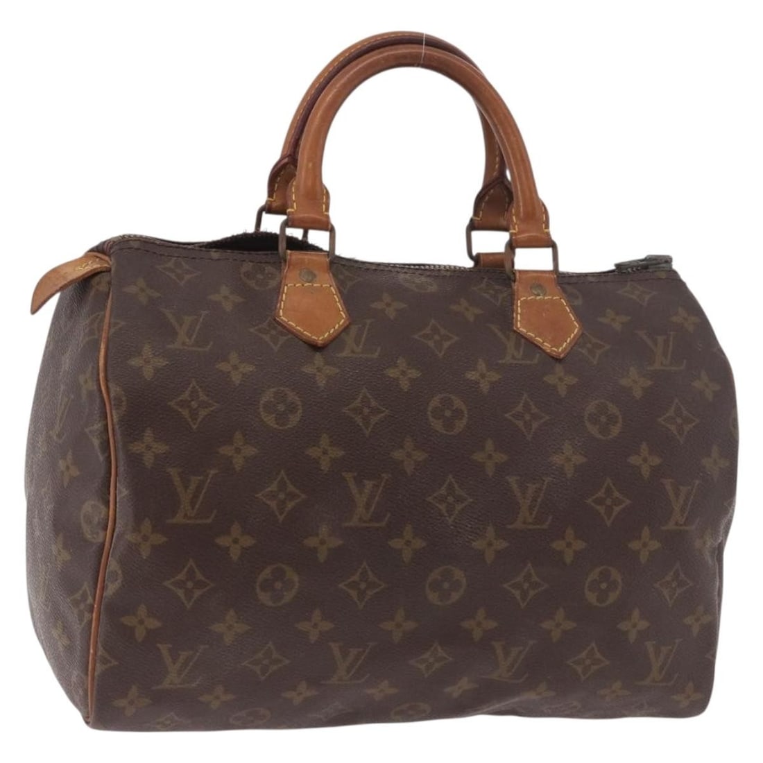 Louis Vuitton M41526 Speedy 30 Monogram Canvas Handbag Padlock: Louis Vuitton M41526 Speedy 30 Monogram Canvas Handbag Padlock Louis Vuitton Monogram Speedy 30 hand bag in Monogram Canvas, made in France. This women's bag is identified as product no. M41526 and co